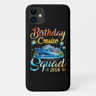 Birthday Cruise Squad 2026 Case-Mate iPhone Case