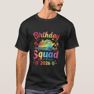 Birthday Cruise Squad 2026 Cruise Birthday Party V T-Shirt