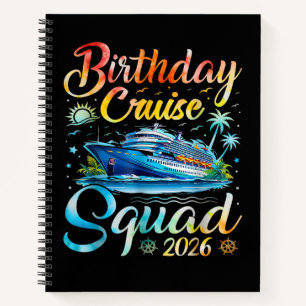 Birthday Cruise Squad 2026 Notebook