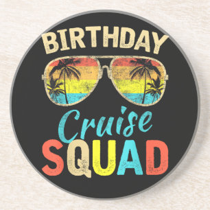 Birthday Cruise Squad Coaster