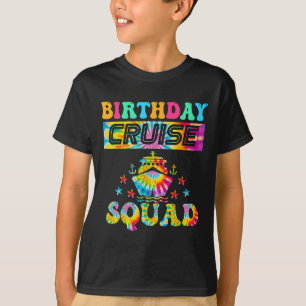 Birthday Cruise Squad Cruising Vacation Matching F T-Shirt