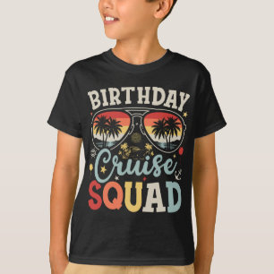 Birthday Cruise Squad Group Family Matching Boy T-Shirt
