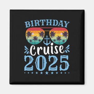 Birthday Cruise Squad Shirt Girls Birthday Cruise  Magnet