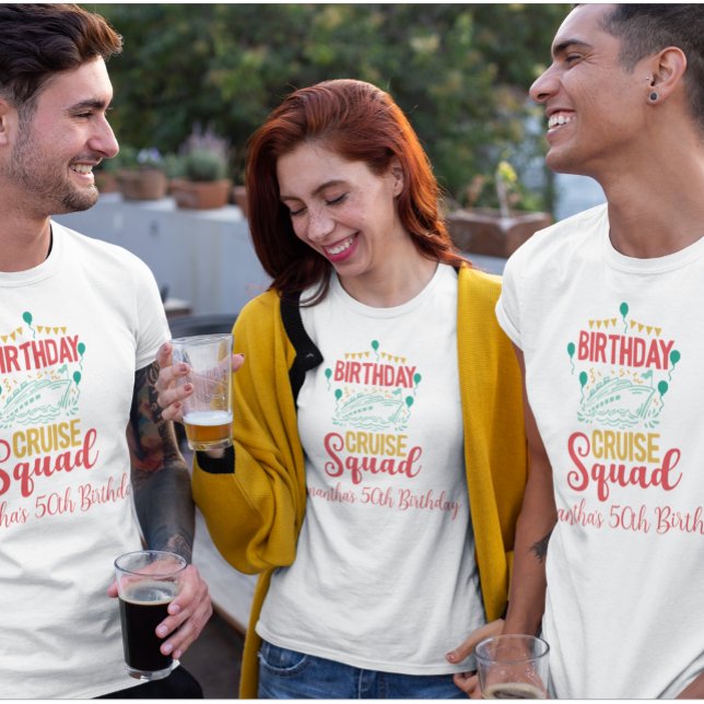 Birthday Cruise Squad  T-Shirt (Creator Uploaded)