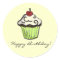 birthday cupcake