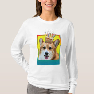 Birthday Cupcake - Corgi - Owen T-Shirt