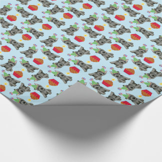 Birthday Cupcake Scottish Terrier Wrapping Paper