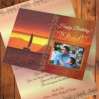 Birthday Dad San Francisco Sunset 1124