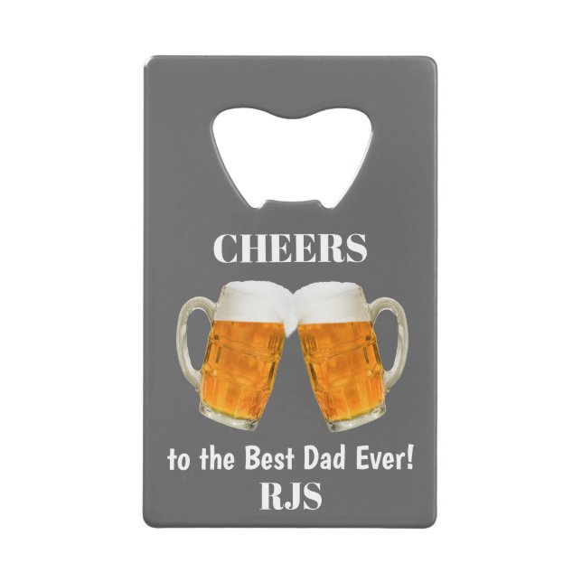 Birthday Dad World's Best Ever Monogram (Front)