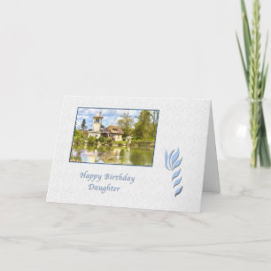 Birthday, Daughter, Versailles, France, Card