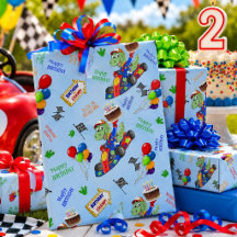 Birthday Dinosaur Race Car Ready Set