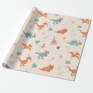 Birthday Dinosaur! Wrapping Paper