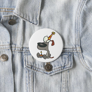 Birthday Dog 7.5 Cm Round Badge