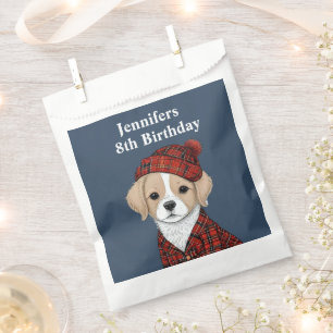 birthday dog in scottish Disguise Favour Bags