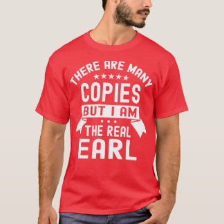 Birthday EARL Name Personalised First Name Birthda T-Shirt