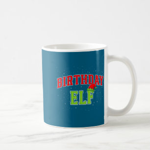 Birthday Elf Christmas Family Matching Group Xmas  Coffee Mug