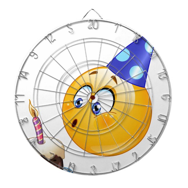 birthday emoji dartboard (Front)