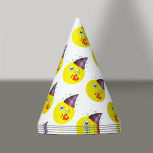 Birthday Emoji Pattern Party Hat