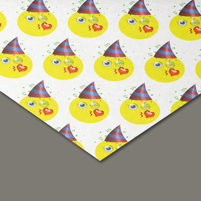 Birthday Emoji Pattern Tissue Paper (Creator Uploaded)