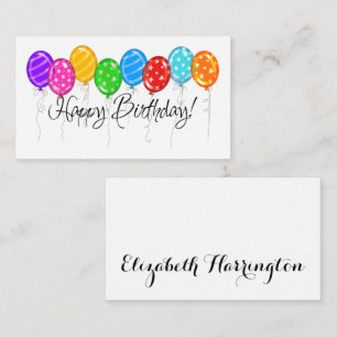 Birthday Enclosure Cards