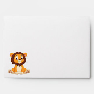 Birthday Envelope party kids watercolor