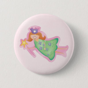 Birthday Fairy 6 Cm Round Badge
