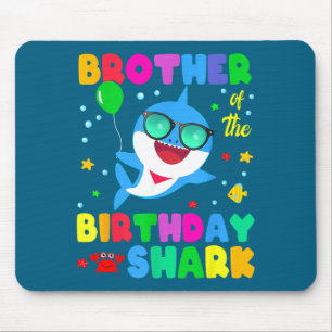 Birthday Family Brother Of The Birthday Boy Girl S Mouse Pad