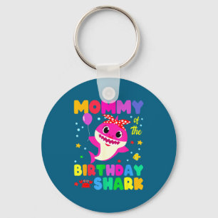 Birthday Family Mommy Of The Birthday Boy Girl Sha Key Ring