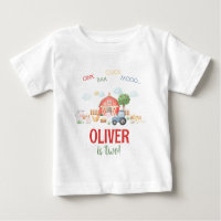 Birthday Farm barnyard cute animals, Toddler,