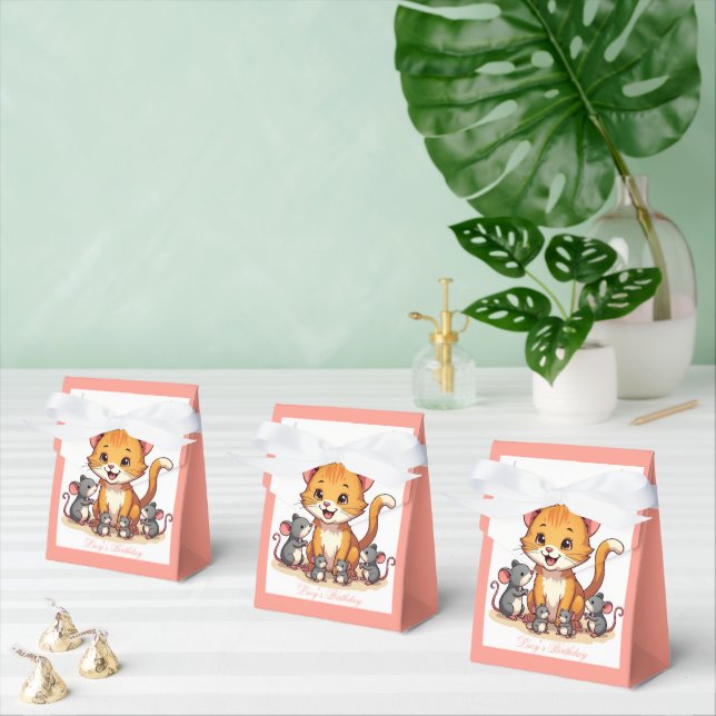 " BIRTHDAY FAVOR BOX " (Multiple)