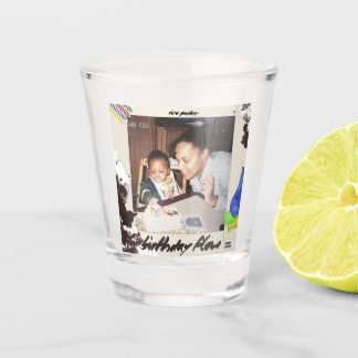 Birthday Flow Shot Glass