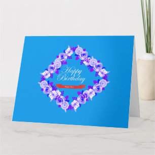 Birthday Flowers Card