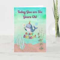 Birthday for 6 Year Old with Big Fish