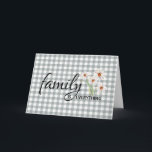 Birthday For Daughter-in-Law Daisies Card<br><div class="desc">Birthday for daughter-in-law on grey and white gingham pattern with watercolor daisy bouquet.
All text can be changed.</div>