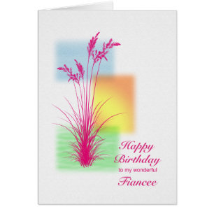Birthday for Fiancee, grasses scene