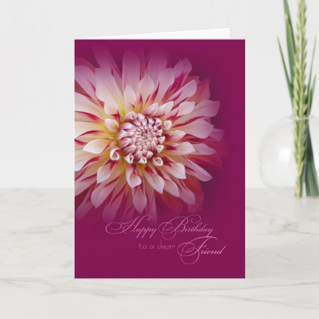 Birthday for Friend Card (Front)