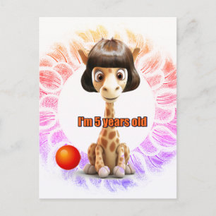 Birthday for Girls Postcard
