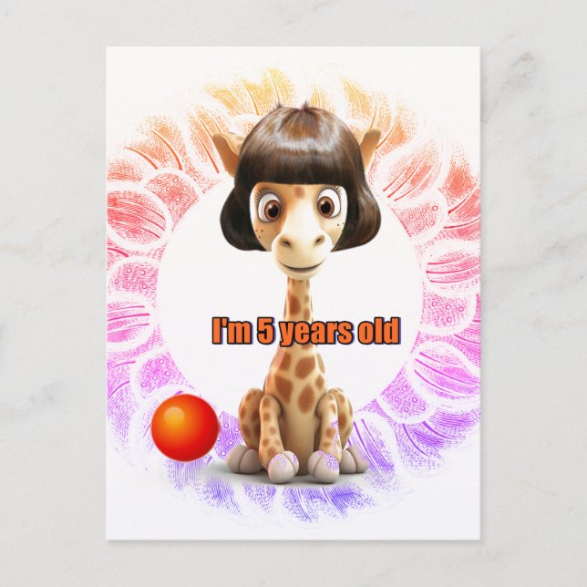 Birthday for Girls Postcard (Front)