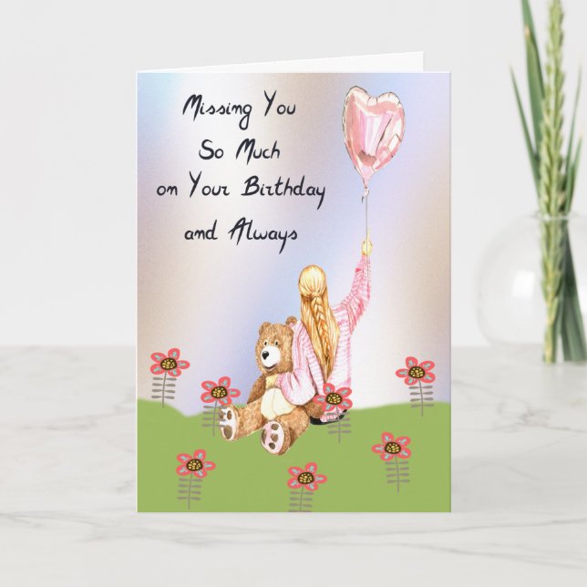 Birthday for Grandma from Adult Young Girl Card (Front)