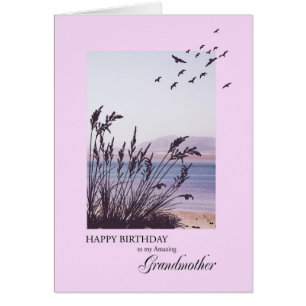 Birthday for Grandmother, seaside scene