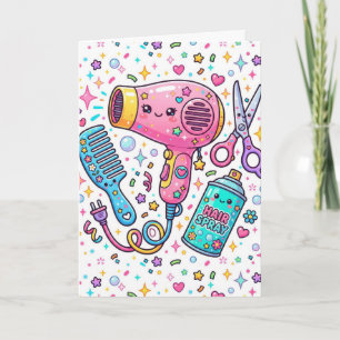 Birthday for Hair Stylist Card