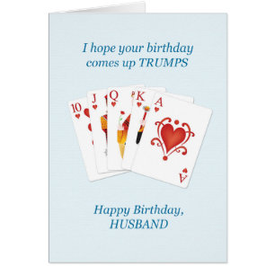 Birthday for Husband, Hearts Full House