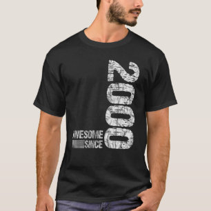 Birthday Geboren 2000 Awesome since 2000 Vintage T-Shirt