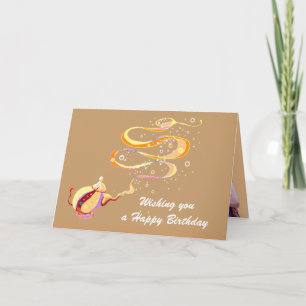 Birthday genie card
