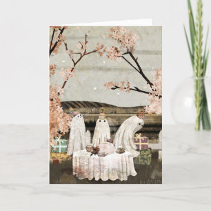 Birthday Ghosts Thank You Card