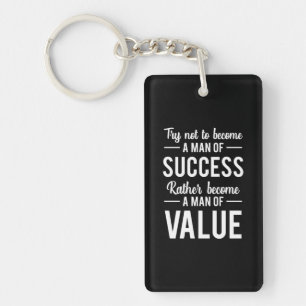Birthday Gift A Man Of Success Key Ring