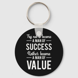 Birthday Gift A Man Of Success Key Ring