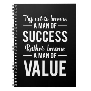 Birthday Gift A Man Of Success Notebook