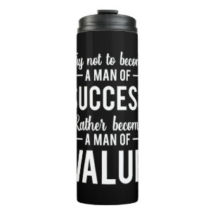 Birthday Gift A Man Of Success Thermal Tumbler