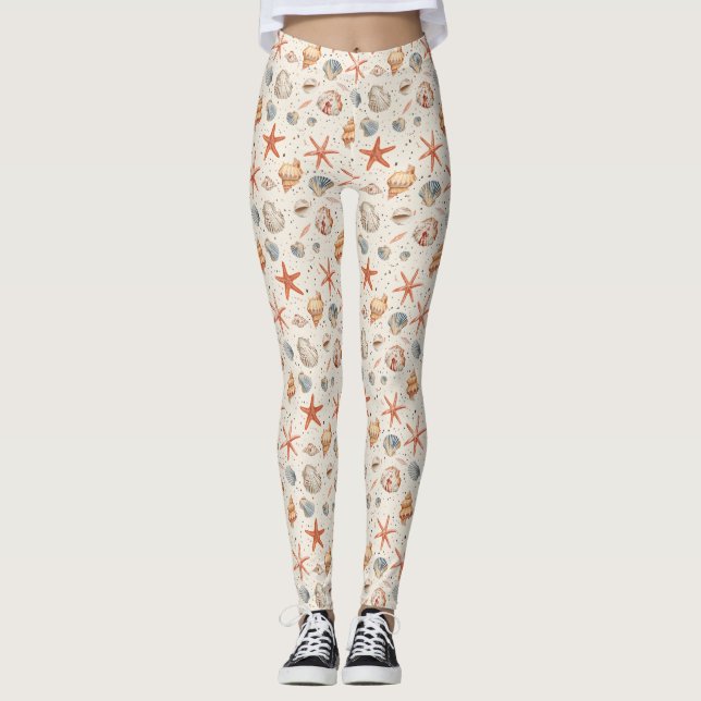 Birthday Gift | Be Shore Of Yourself Leggings (Front)